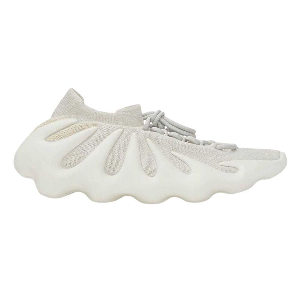 Yeezy Childrens/Kids 450 Logo Knitted Sneakers / Cloud White